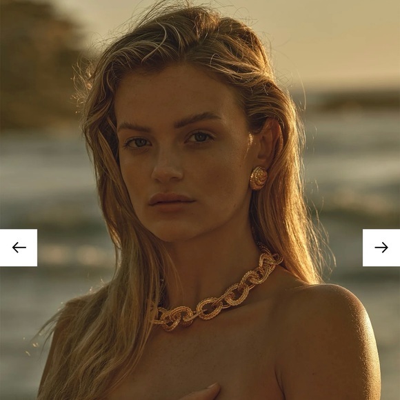 Monday Swimwear Jewelry - Monday Swimwear Holbox Necklace Gold